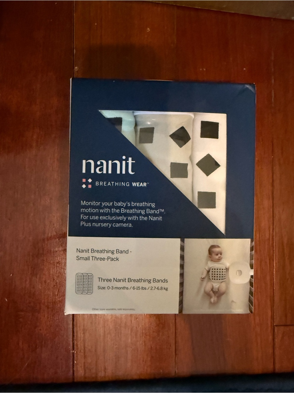 Nanit Breathing Band - Small Three-Pack (0-3mo)